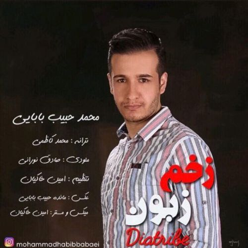 دانلود آهنگ زخم زبون از محمد حبیب بابایی