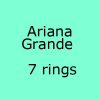 آهنگ ۷ rings از Ariana Grande