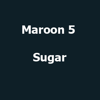 اهنگ sugar brownies Maroon 5